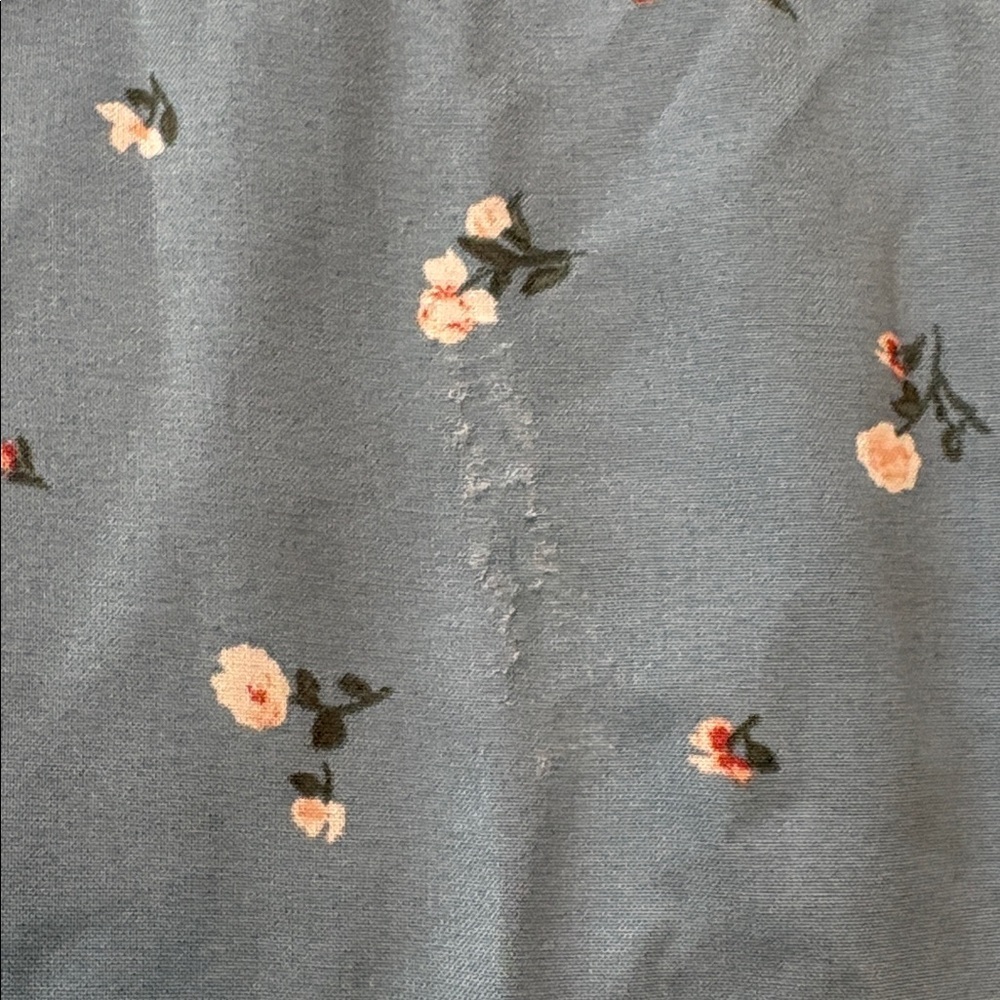 TORRID hi-low challis tank Mia Ditsy Floral Mountain Spring size 1X blue - Picture 7 of 9